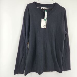 The Commons Men's Dark Grey Large Brosnan Merino Wool Hoodie NWT‎